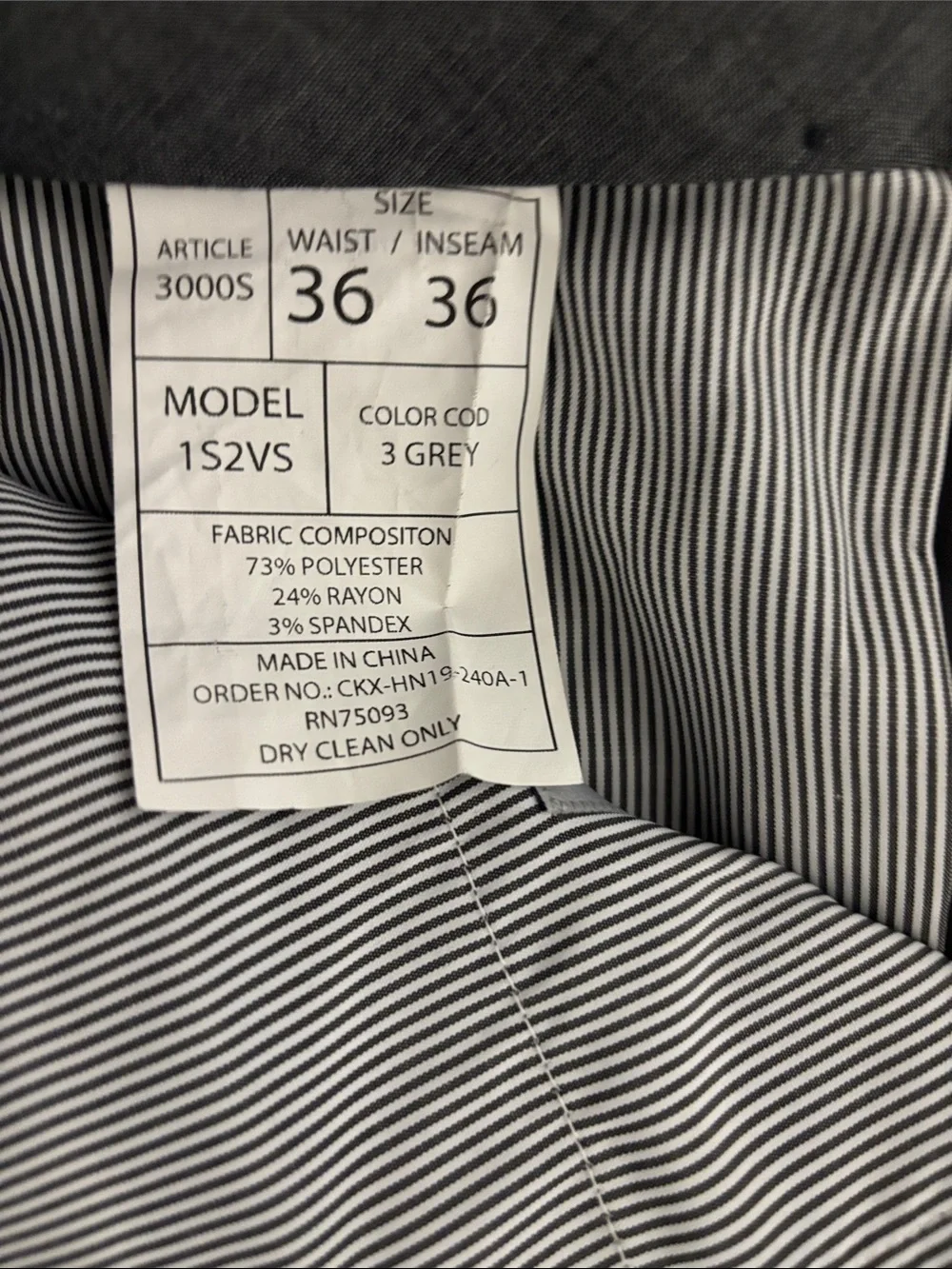 Light Gray Windowpane Three Piece Suit - Modern Tailored Fit